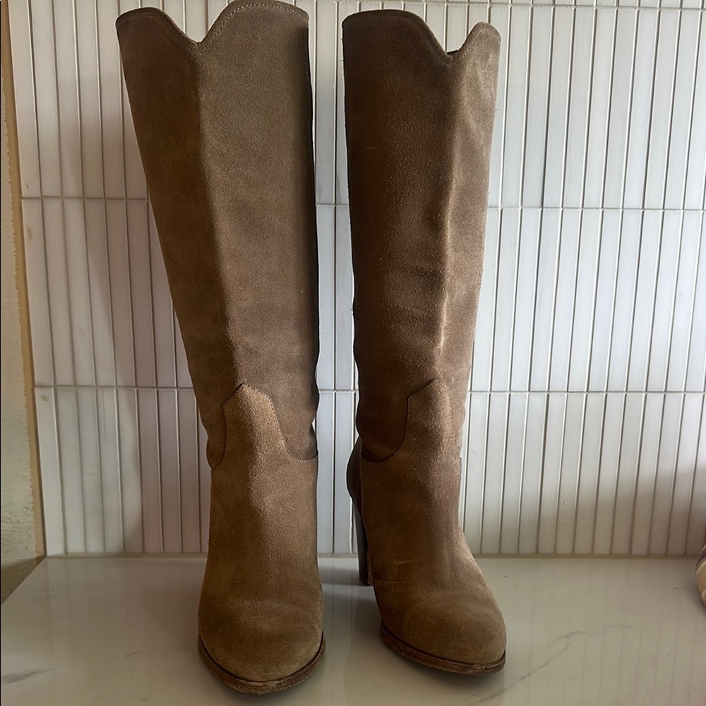 Frye Suede June Boots